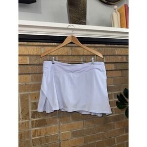 Lululemon Black Pleated Running Skirt Skort Women’s Sz 14 Athletic Lilac Tennis